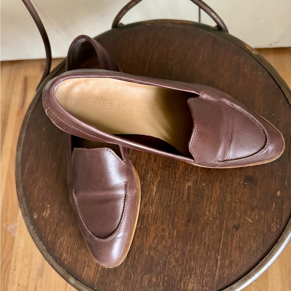 Everlane Burgundy Shoes - Size 5 1/2M - Picture 2 of 4